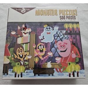 General Mills Monster Cereal Puzzle 500 Piece Puzzle Count Chocula Boo Berry